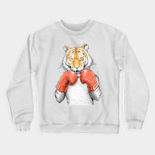 Tiger Boxer Crewneck Sweatshirt